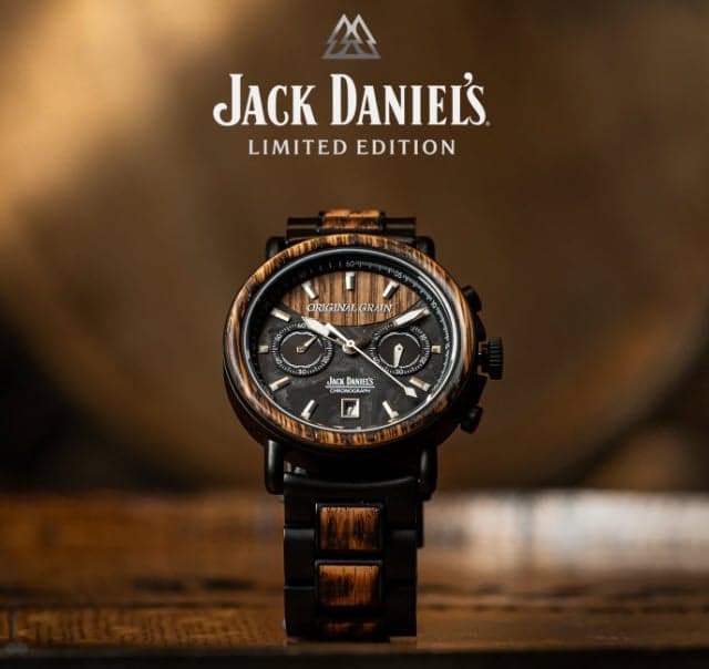 Original Grain custom Jack Daniel's watch