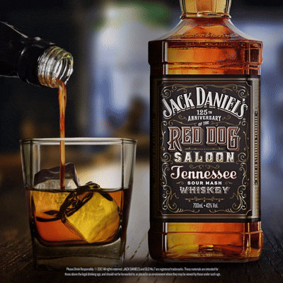 pouring red dog saloon