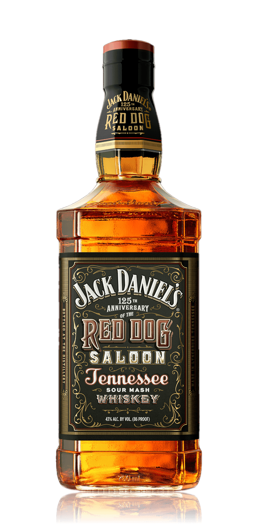 Red Dog Saloon - with reflection