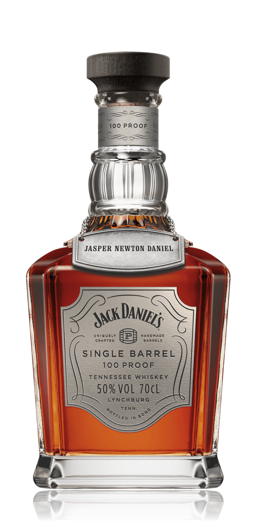 Single Barrel Travelers’ Exclusive 100 proof - with reflection
