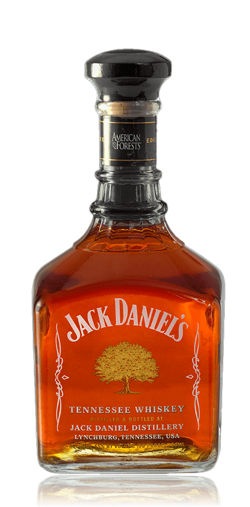 american forests - with reflection