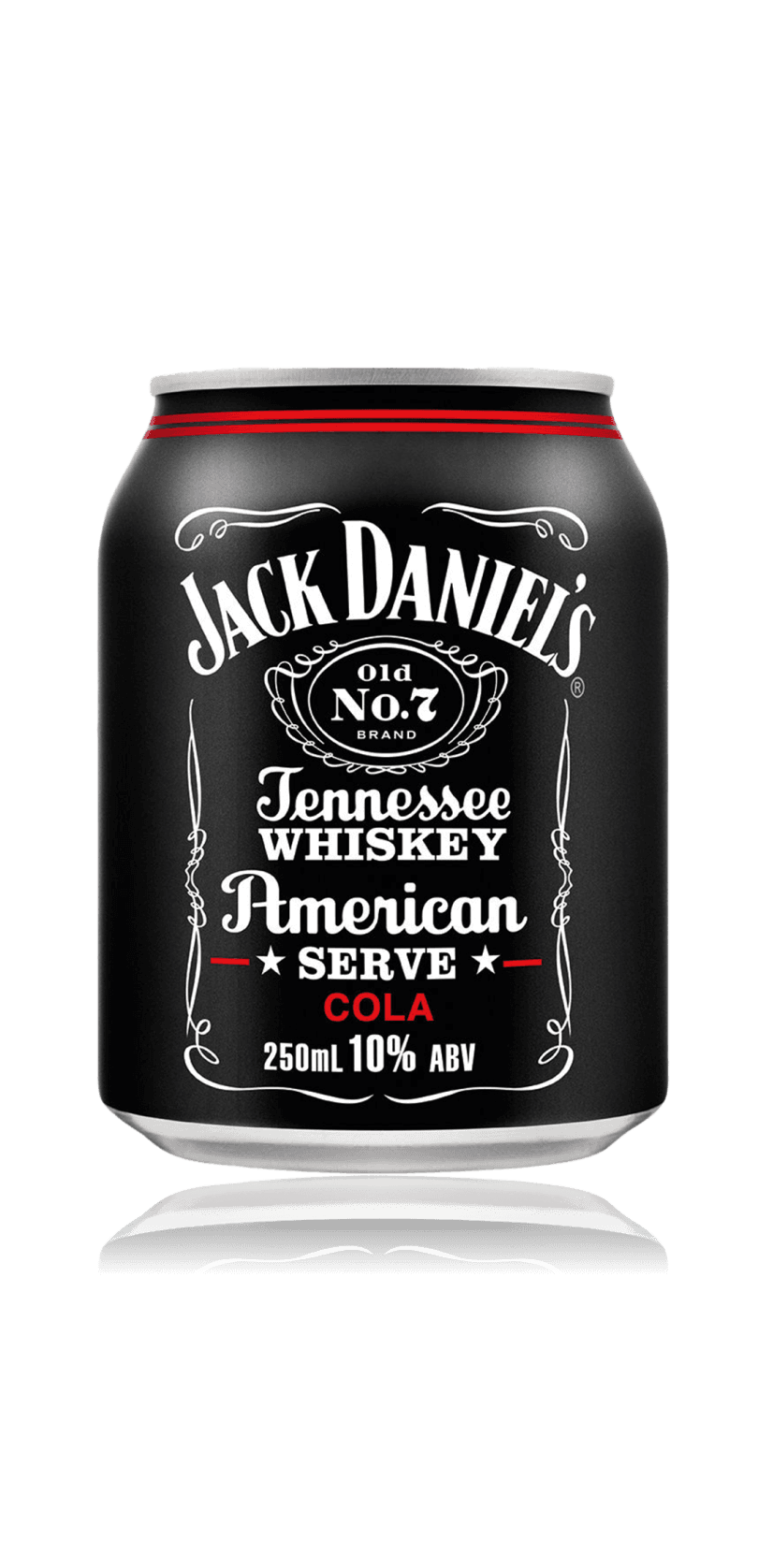 american-serve - with reflection