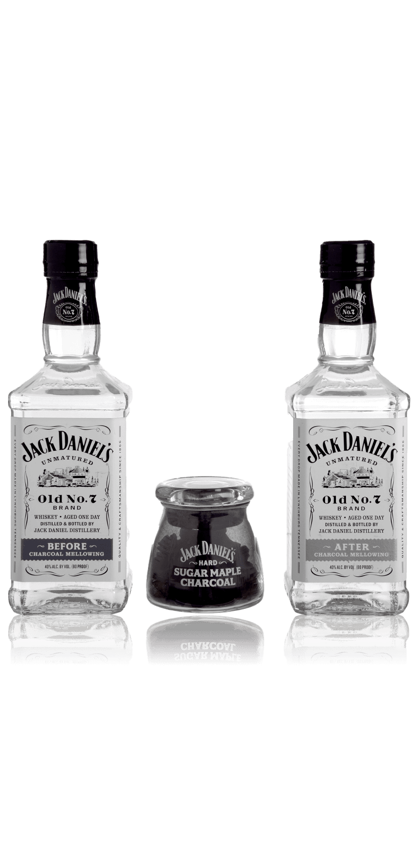 before after - with reflection