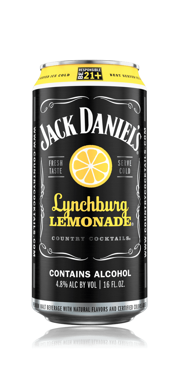 lynchburg lemonade country cocktail - with reflection