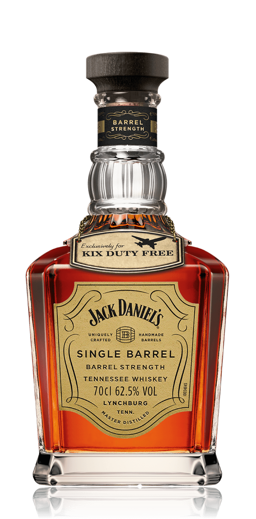 single barrel strength - with reflection