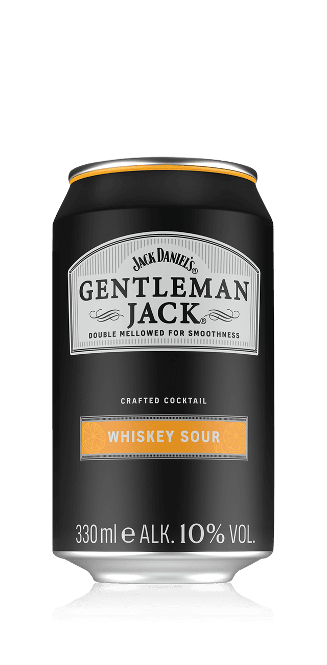 Jack Daniel's Gentleman Jack Whiskey Sour - 0,33l Dose/ 10% Vol.
