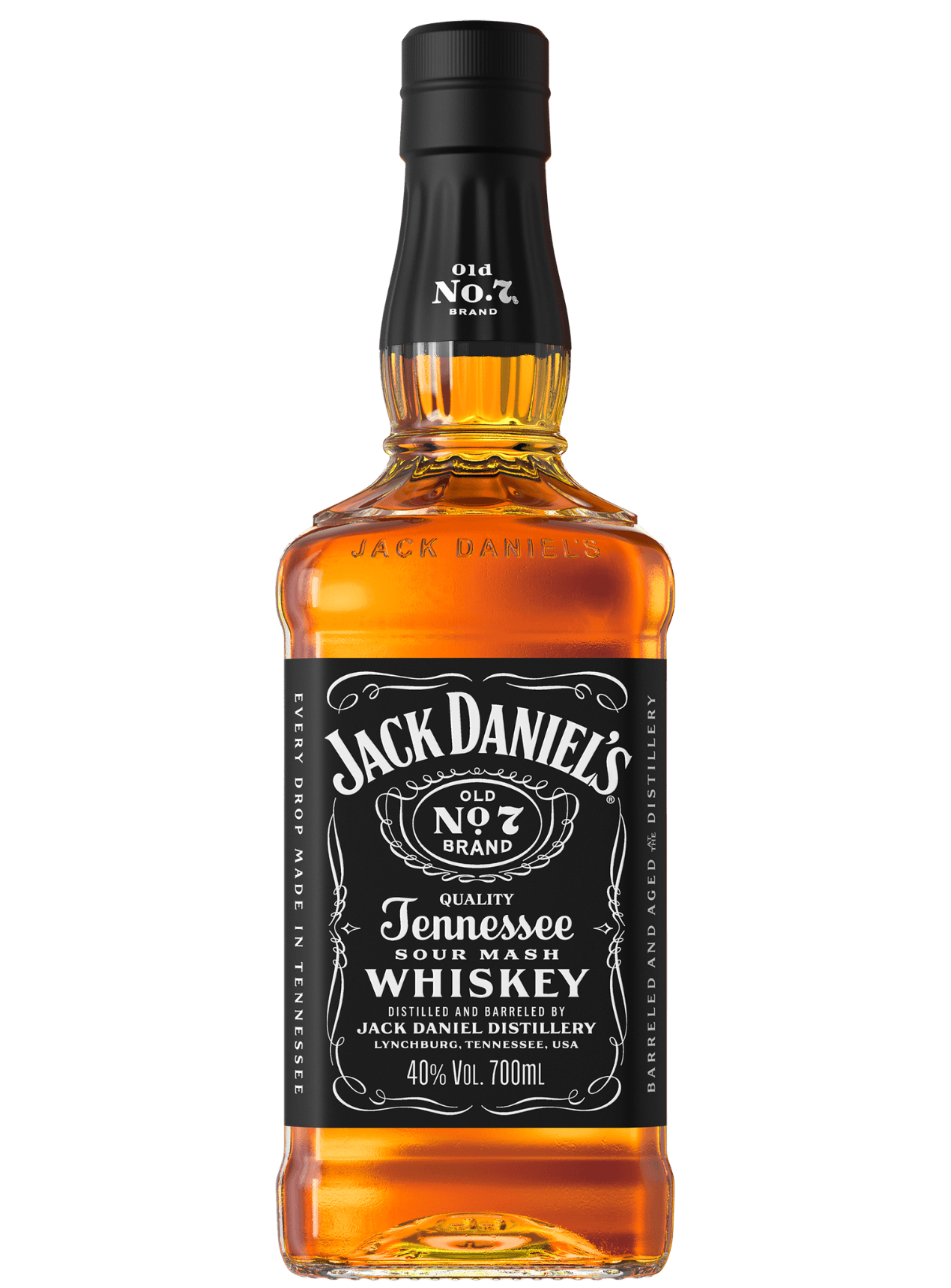 Picture of the Jack Daniel's Tennessee Whiskey Bottle